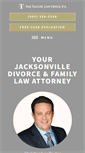 Mobile Screenshot of jacksonvilledivorcelawattorney.com